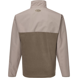 Drake Refuge Eqwader MST Quarter Zip in Mud Brown