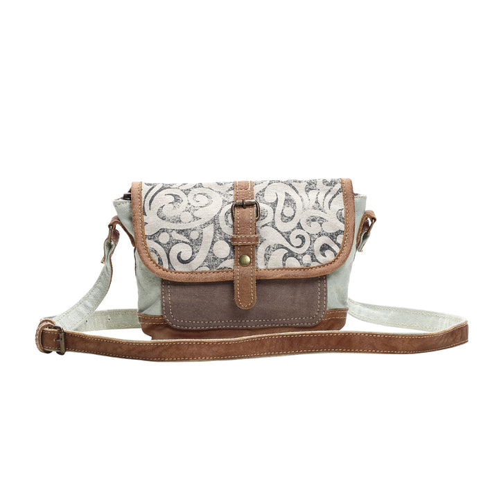 Myra Bag Leaf Print Small & Cross Body