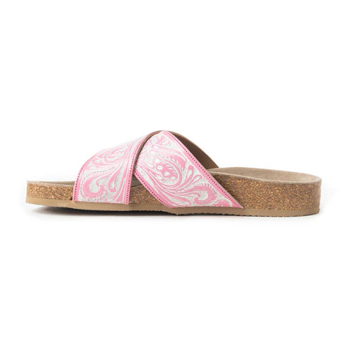 Myra Bags Taylor Creek Sandals in Pink