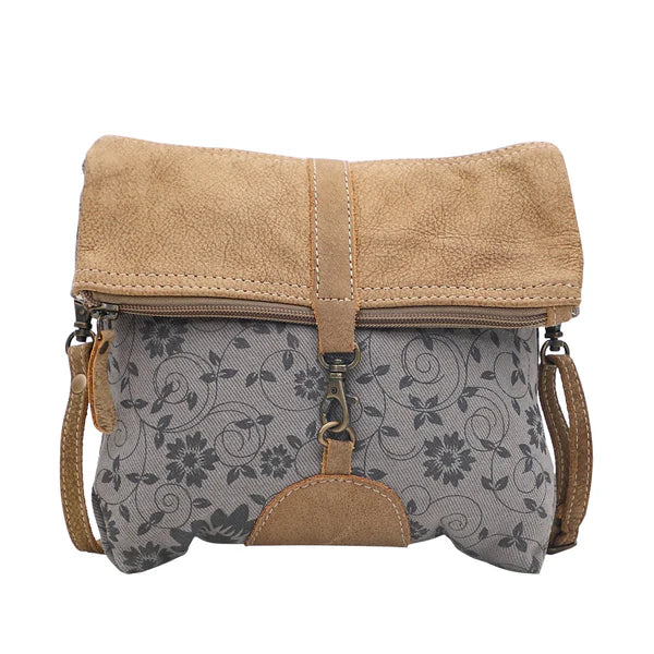 Myra Bag Teal and Tan Small & Crossbody Bag