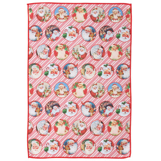 Santa Faces Kitchen Towel