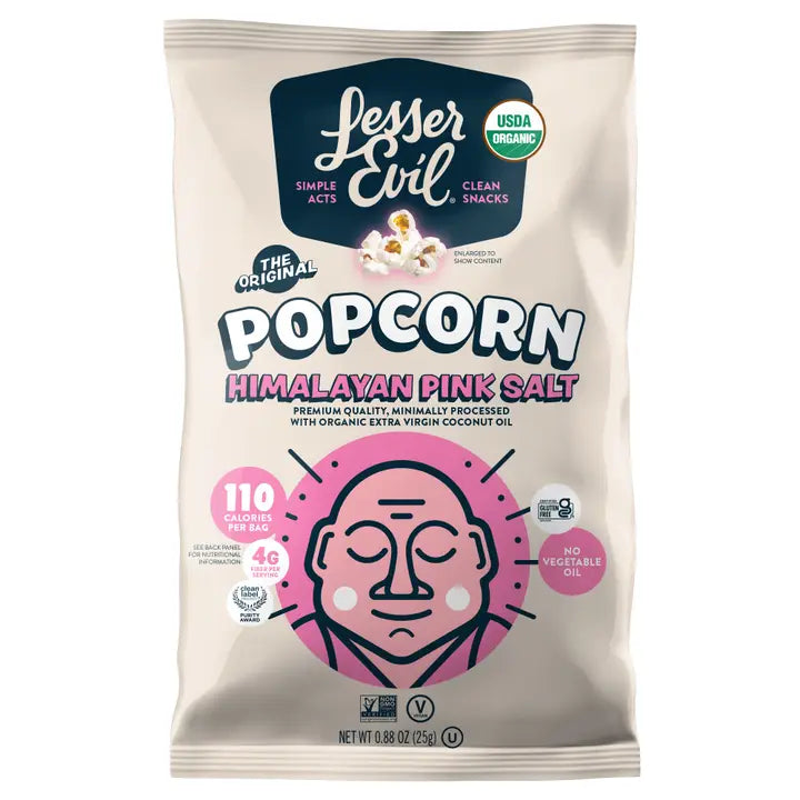 Organic Popcorn, Himalayan Pink 0.88oz