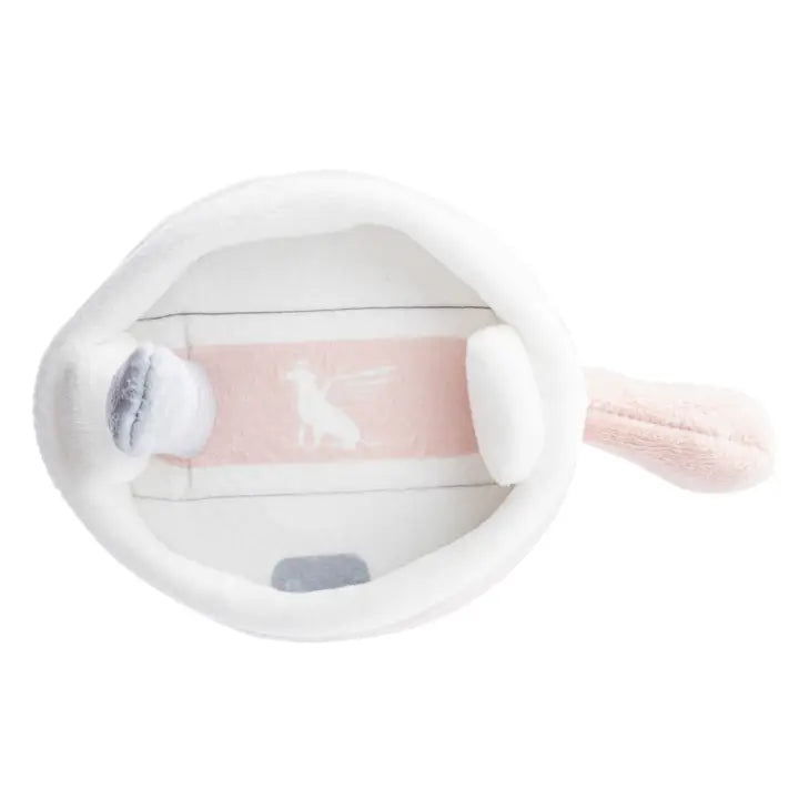 Snuggly Cup Dog Toy - Blush