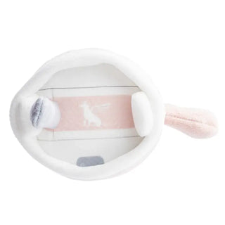 Snuggly Cup Dog Toy - Blush