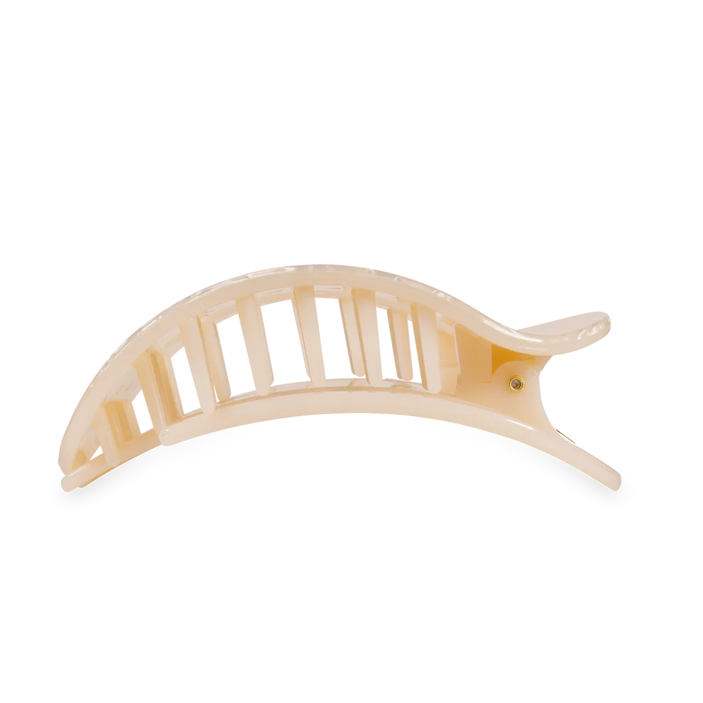 Teleties Flat Round Hair Clip- Soft Surf