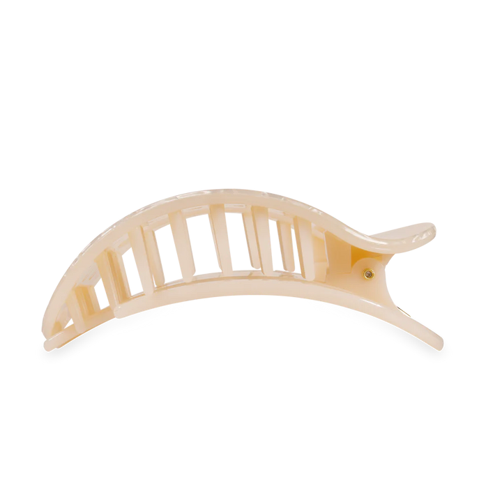 Teleties Flat Round Hair Clip- Soft Surf