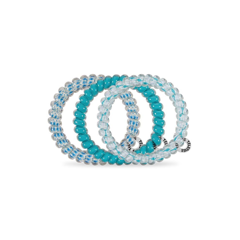 Teleties Small Hair Ties - Soft Surf