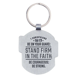 Stand Firm 1 Cor. 16:13 Keychain