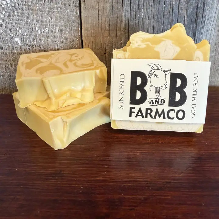 sun kissed yellow bar soap 