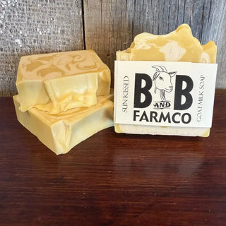 sun kissed yellow bar soap 