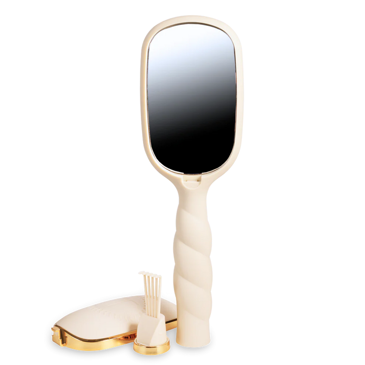 Teleties Detangler Hairbrush- Medium Hair Tan