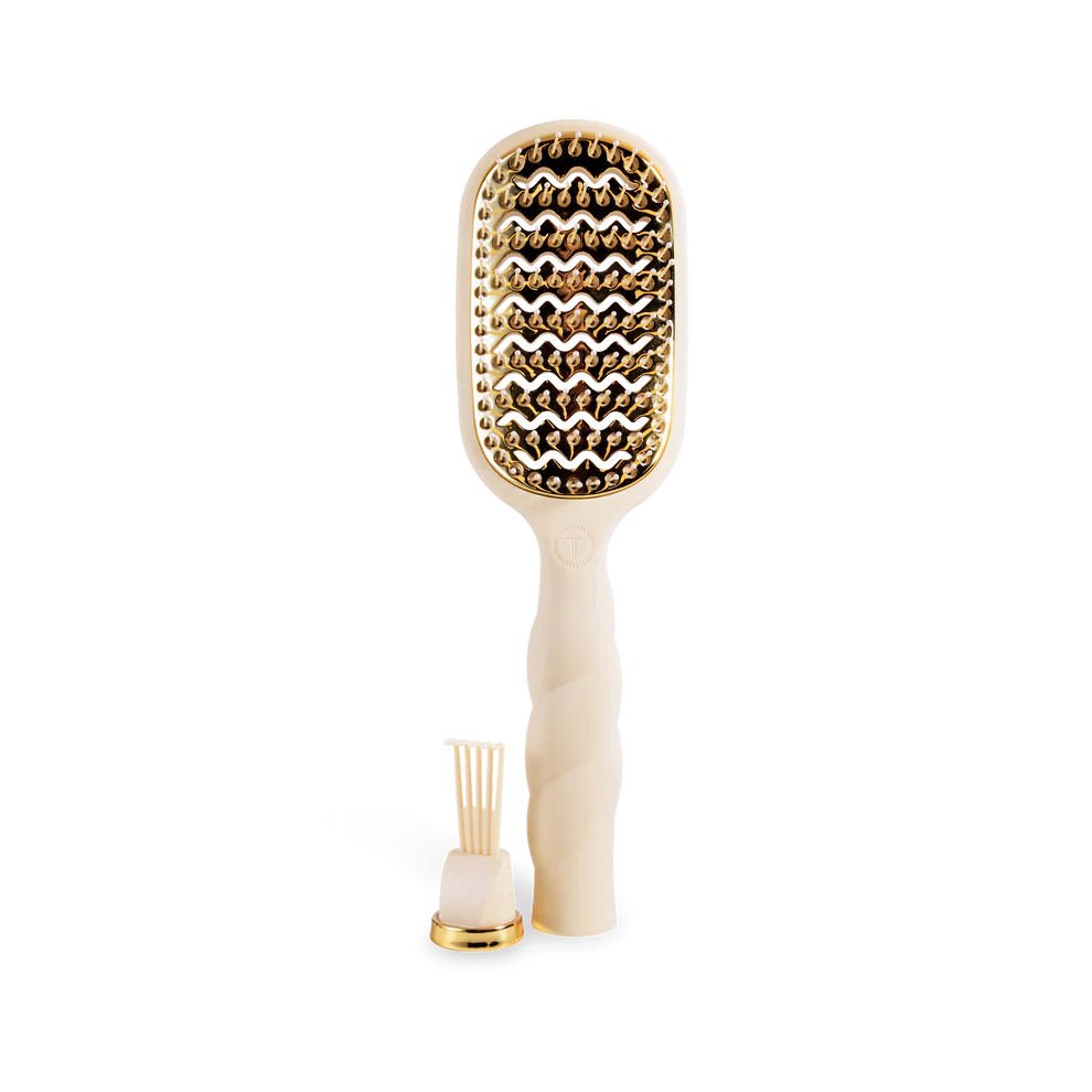 Teleties Vented Hairbrush- Tan