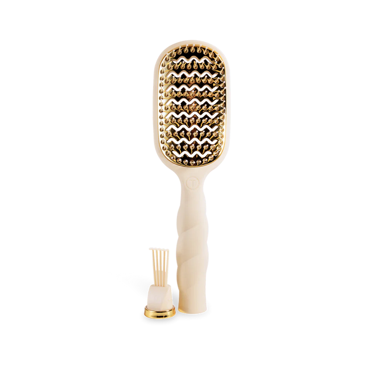 Teleties Vented Hairbrush- Tan