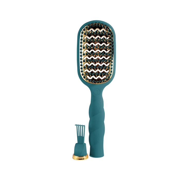 Teleties Vented Hair Brush - Teal With It