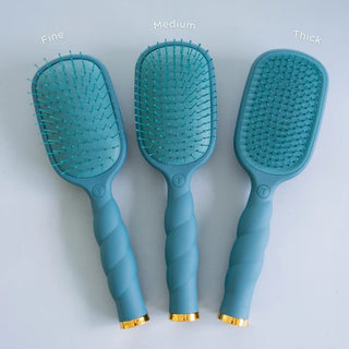 Teleties Medium Hair Detangler Brush - Teal With It