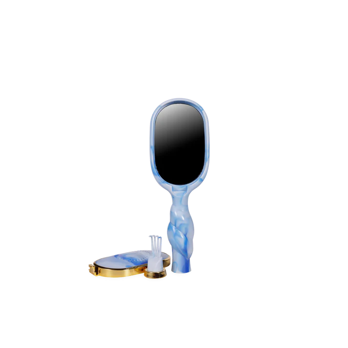 Teleties Mini Medium Hair Detangler Brush- Tide &amp; True