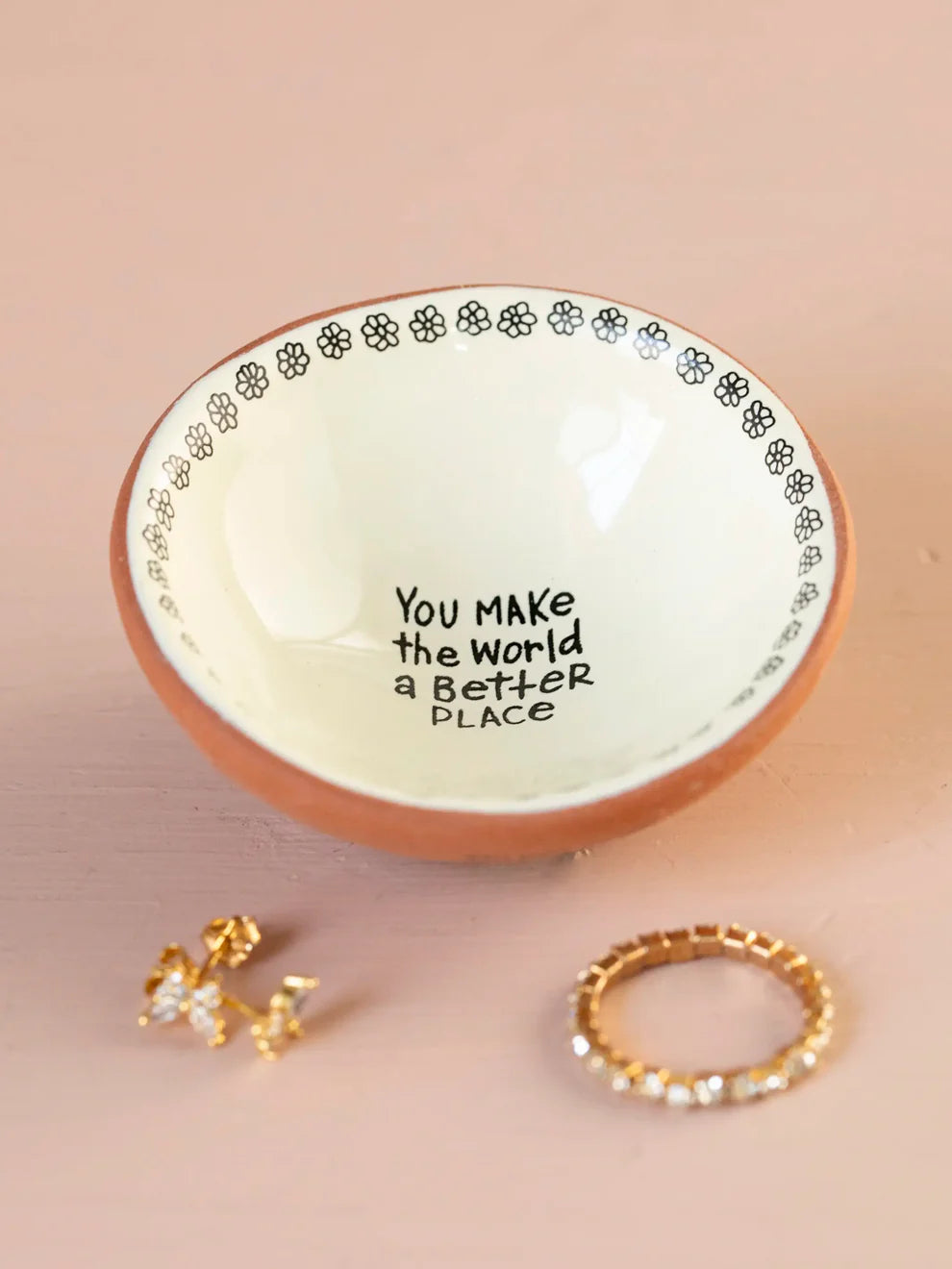 Small round bowl with &