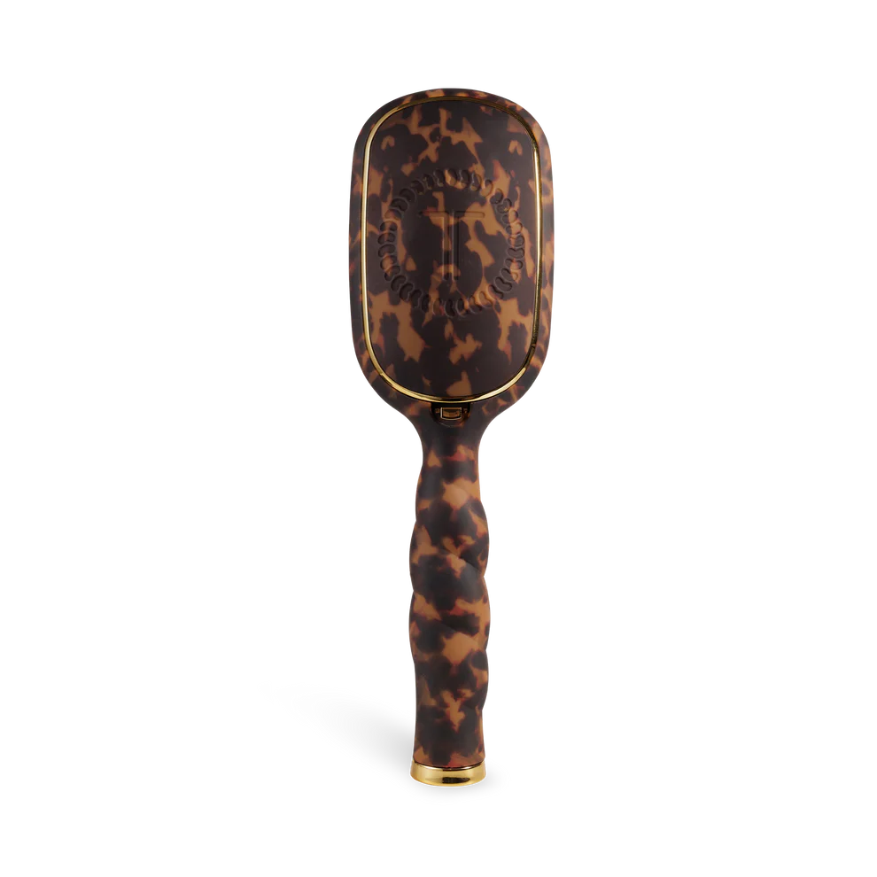 Teleties Detangler Hairbrush- Fine Hair Tortoise