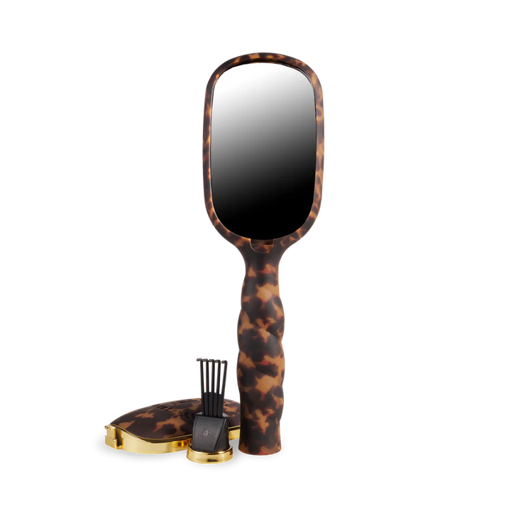 Teleties Detangler Hairbrush- Fine Hair Tortoise