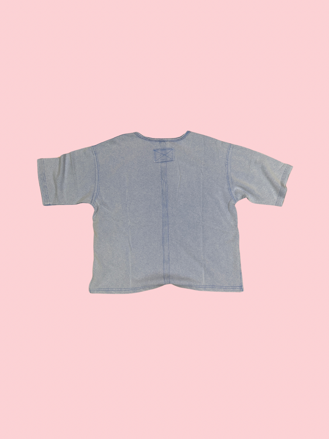 Flower Patch Mineral Wash Terry Knit Tunic