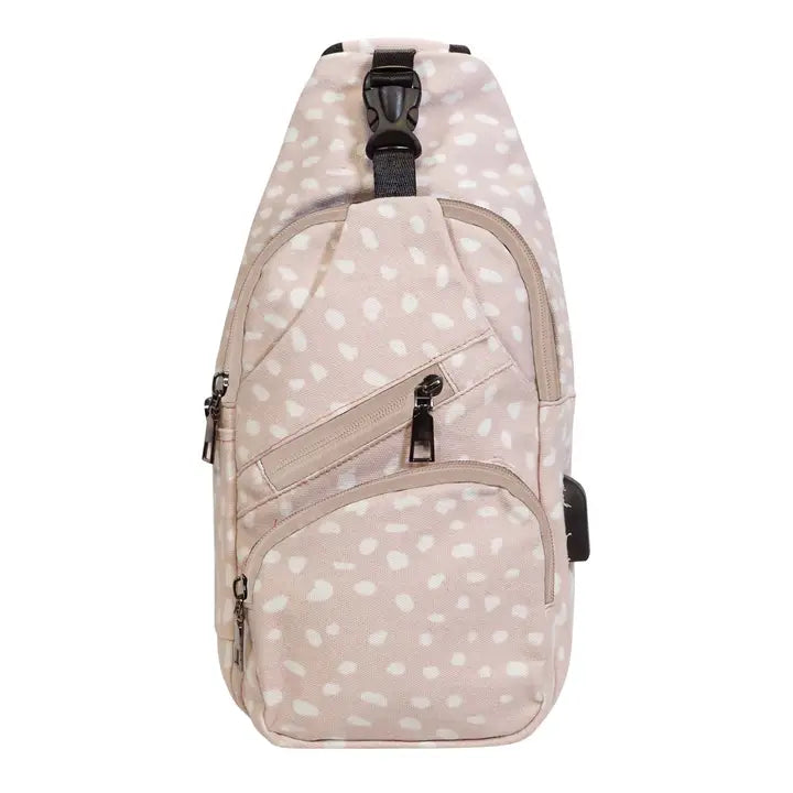 NuPouch Anti-Theft Daypack - Vintage Fawn
