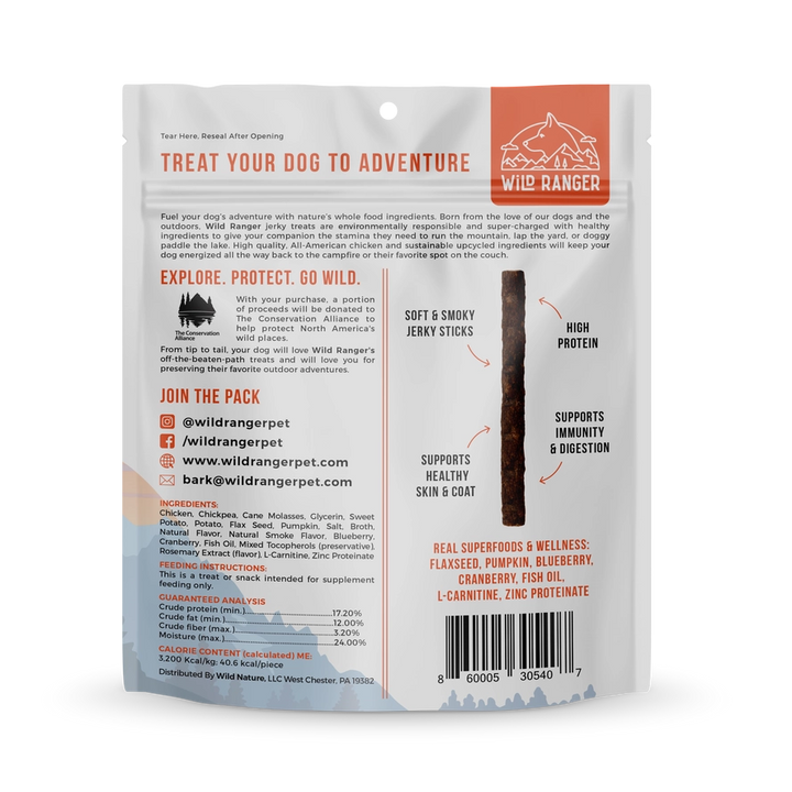 Wild Ranger Chicken Jerky Dog Treats