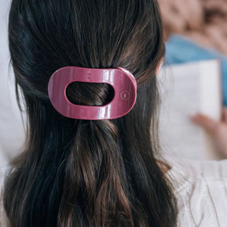 Teleties Flat Round Hair Clip- Wild Side