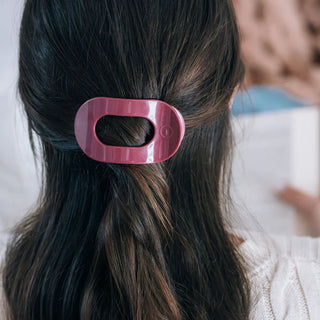 Teleties Flat Round Hair Clip- Wild Side