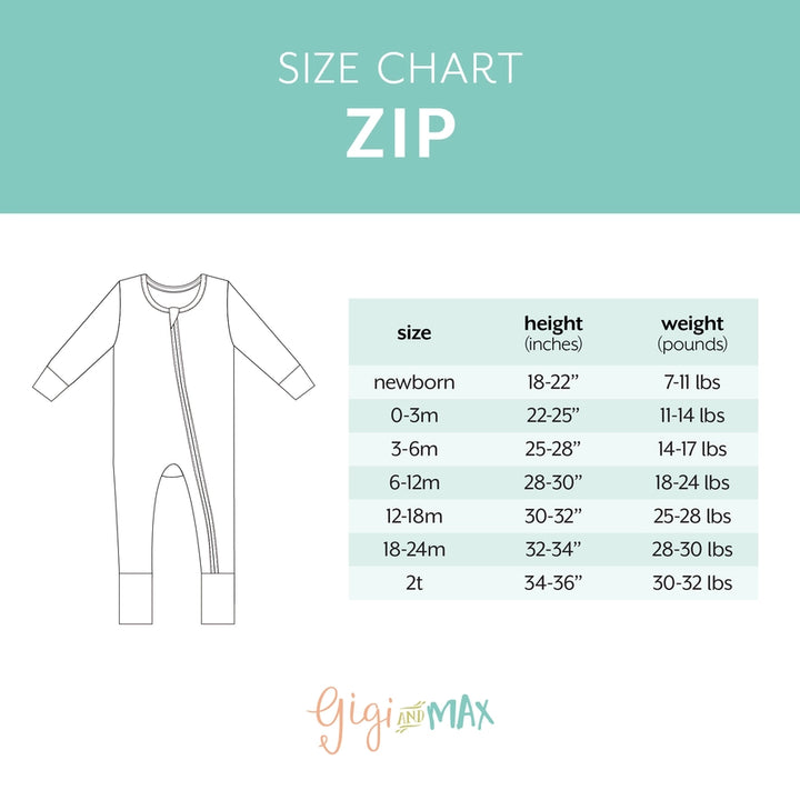 Waverly Ruffle Bamboo Zip Romper