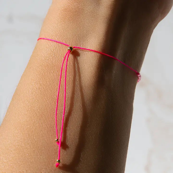Let It Shine Beaded Cord Bracelet- Made For This