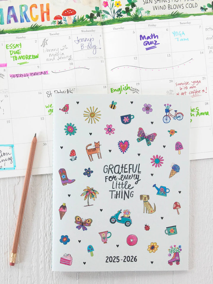2025-26 Academic Planner- Grateful