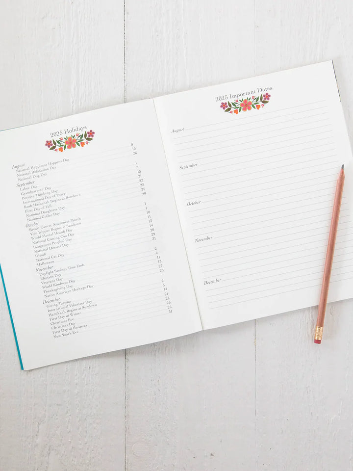 2025-26 Academic Planner- Grateful