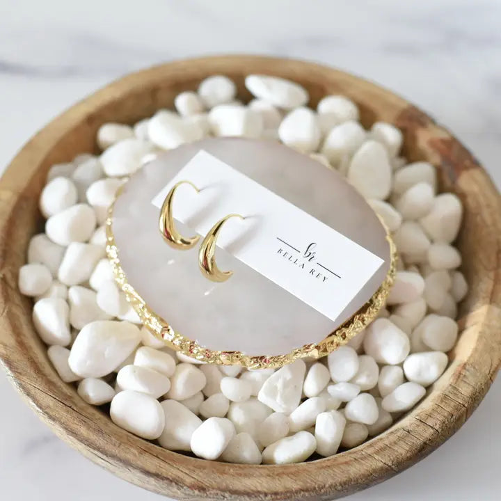 Audrey Gold Hoop Earrings