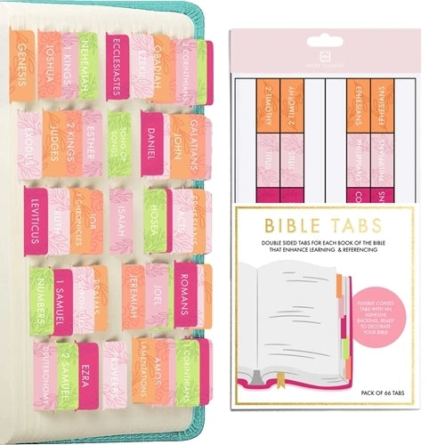 Floral Bible Tabs