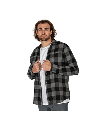 Blackout American Flag Flannel