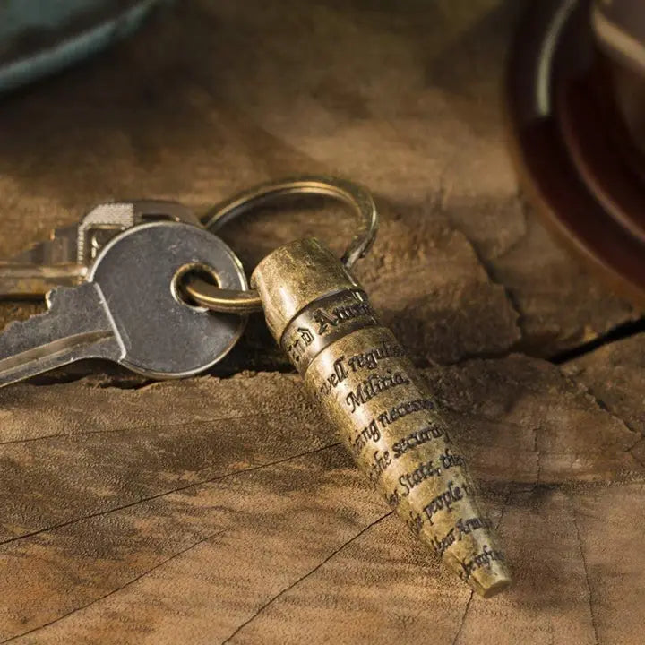 2nd Amendment Keychain Bottle Opener