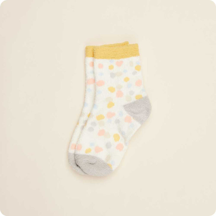 Warmies Plush Crew Socks- Calico Cat