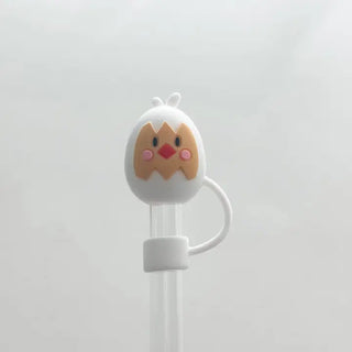 Straw Cover "Chick in Egg"