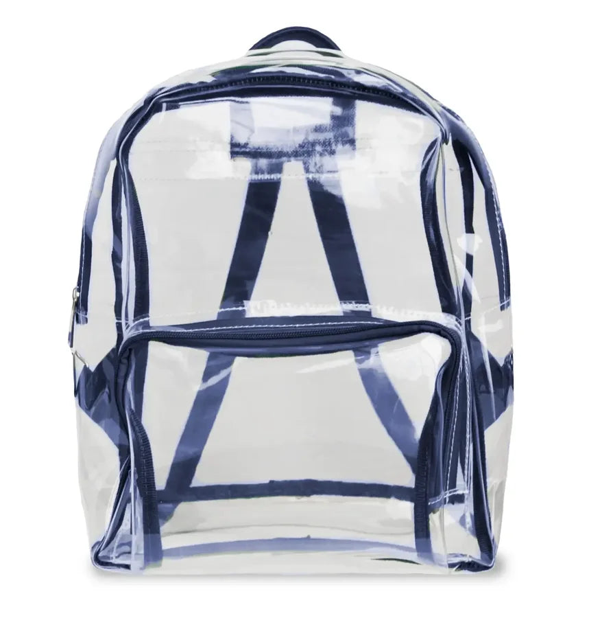Clear Backpack with Wristlet