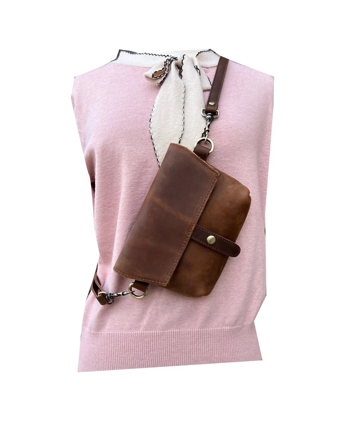 Genuine Leather Crossbody