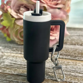 Stan Cup Keychain in Black
