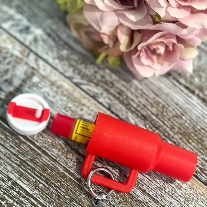 Stan Cup Keychain in Red