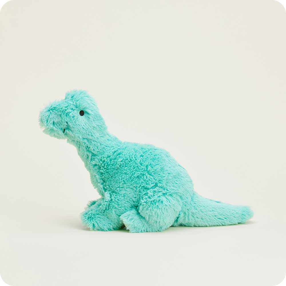 Teal Long Neck Dinosaur- Warmies Plush