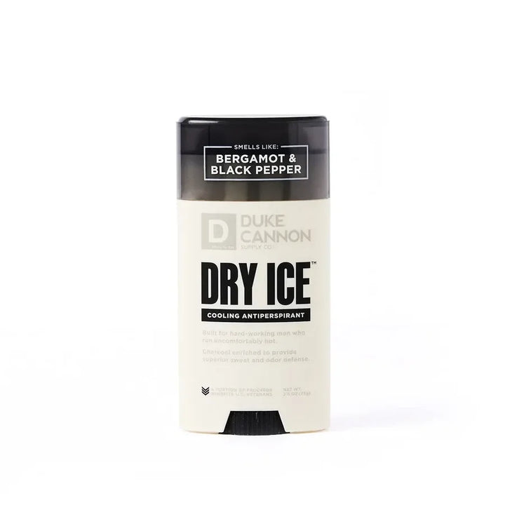 Dry Ice Cooling Antiperspirant and Deodorant