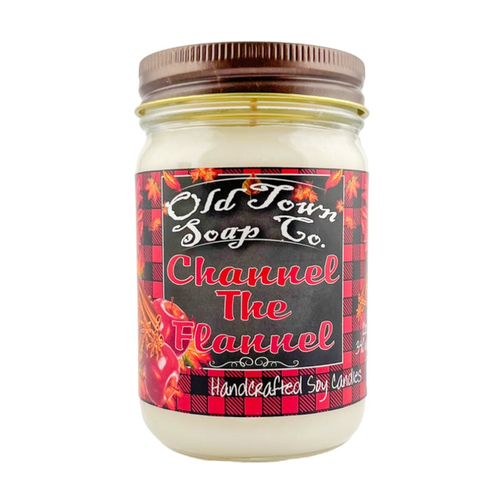 Fall 12oz Candles- Channel the Flannel