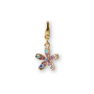 Flower Cubic Zirconia Charm