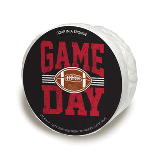 Soap in a Sponge- Game Day Red