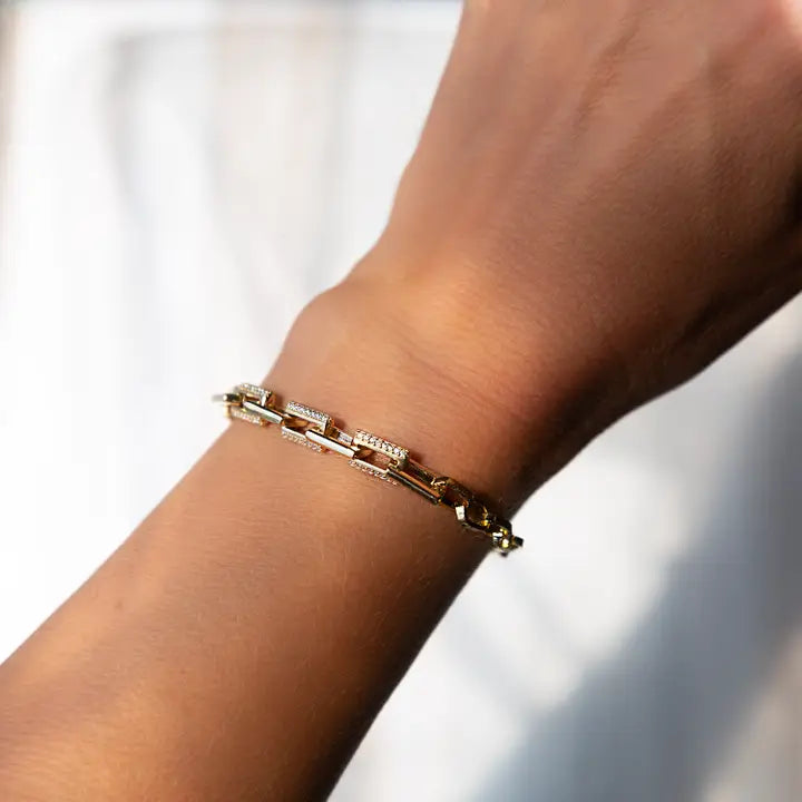 Gold Gilded Chain Bracelet