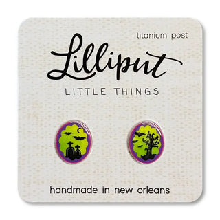 Graveyard Post Earrings