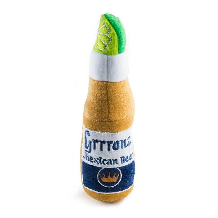 Grrrona Beer Squeaker Dog Toy